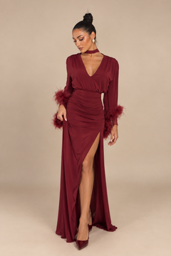 Dress Ivonne Bordeaux