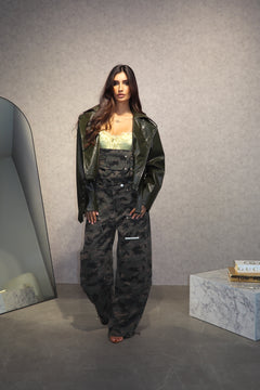 Giubbino Biker Giorgina Verde