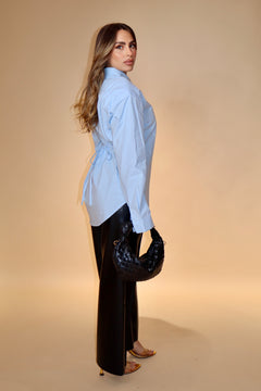 Camicia Rhea Celeste