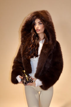 Ecofur Crop Ice Brown