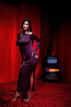 Dress Kim Bordeaux
