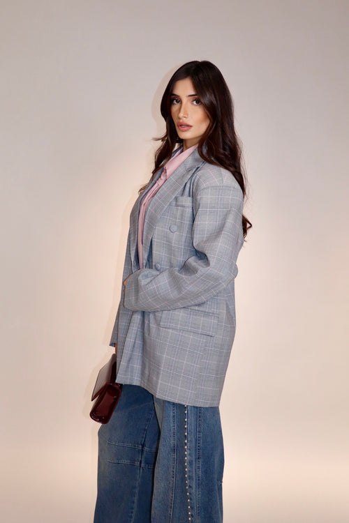 Maxi Blazer Manchester Pink