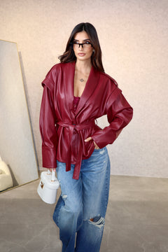 Jacket Amyra Bordeaux