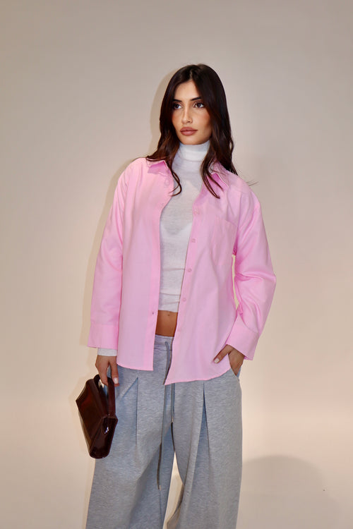 Camicia Basic Chic Pink