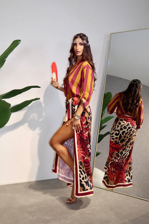Pareo Alinta Bordeaux by Lumina