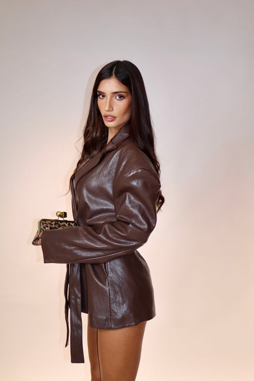 Maxi Blazer Veronika Brown