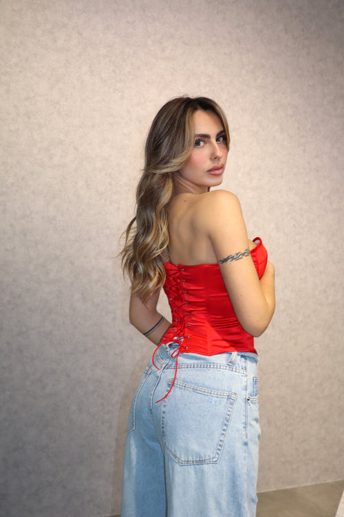 Corpetto Aisha Red
