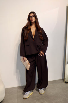 Tailleur Victoria Brown