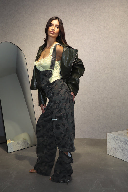 Giubbino Biker Giorgina Verde