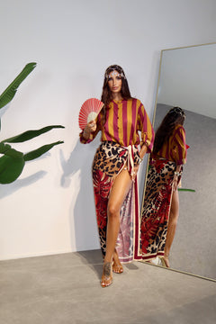Pareo Alinta Bordeaux by Lumina