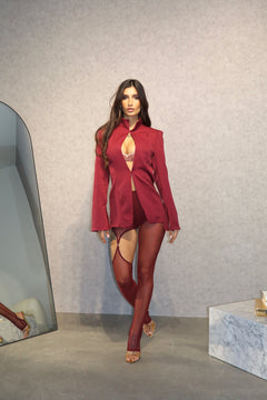 Blazer Riad Bordeaux