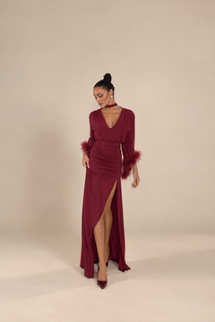 Dress Ivonne Bordeaux