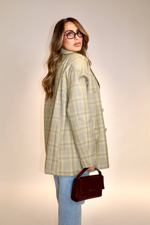 Maxi Blazer Manchester Yellow