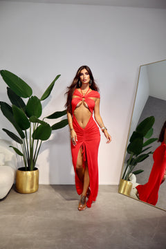 Dress Blanca Red