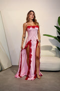 Long Dress Barcelona Pink