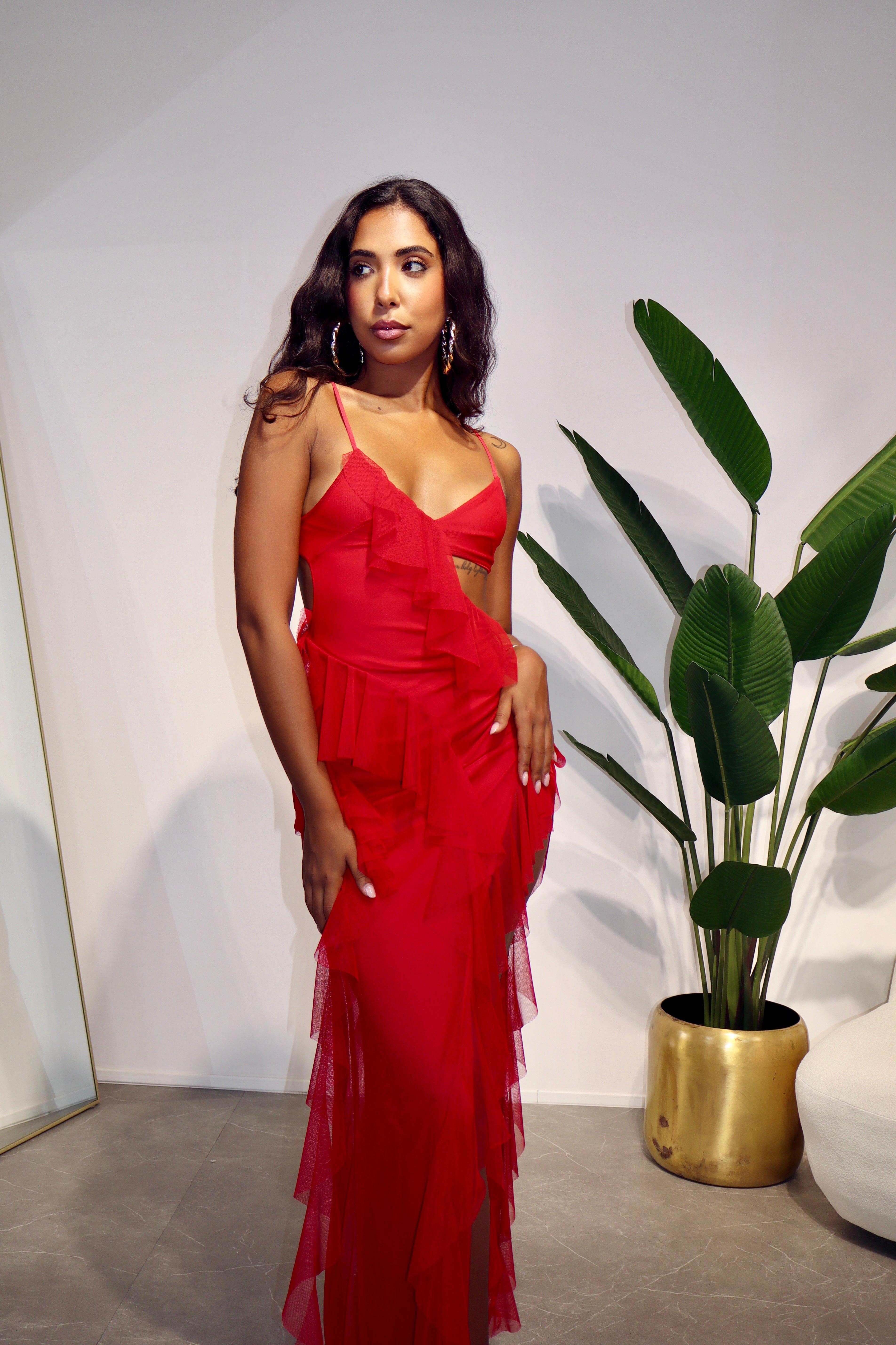 Dress Valencia Red