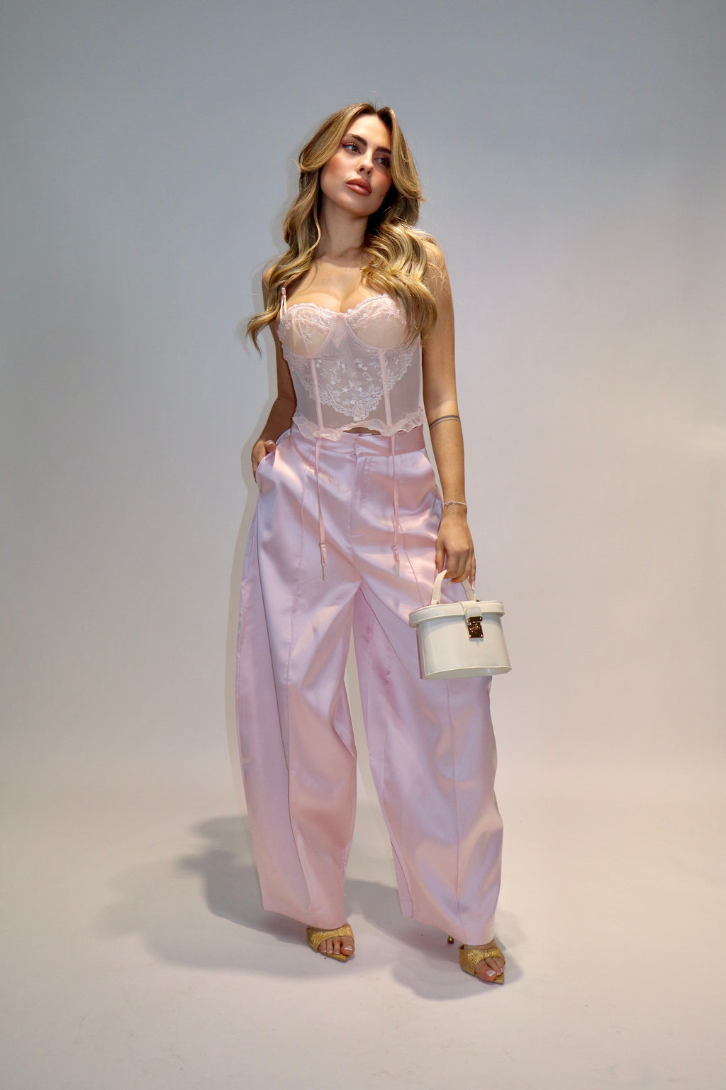 Pantalone Velina Pink