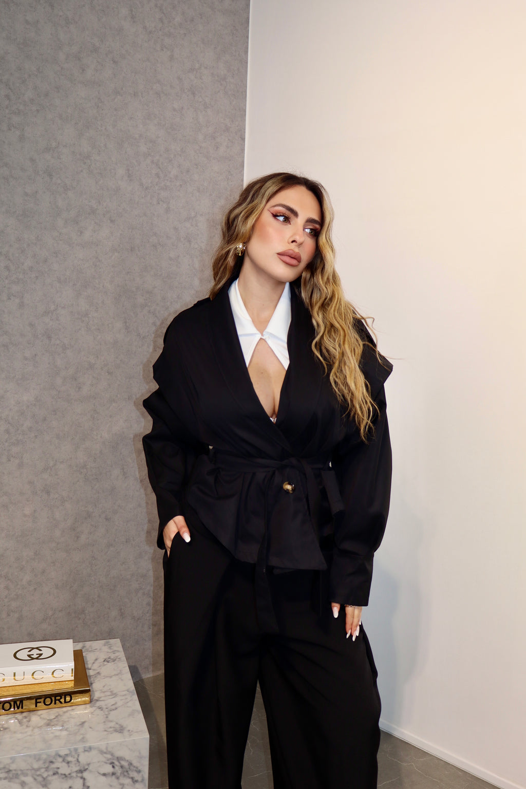 Trench Amyra Black
