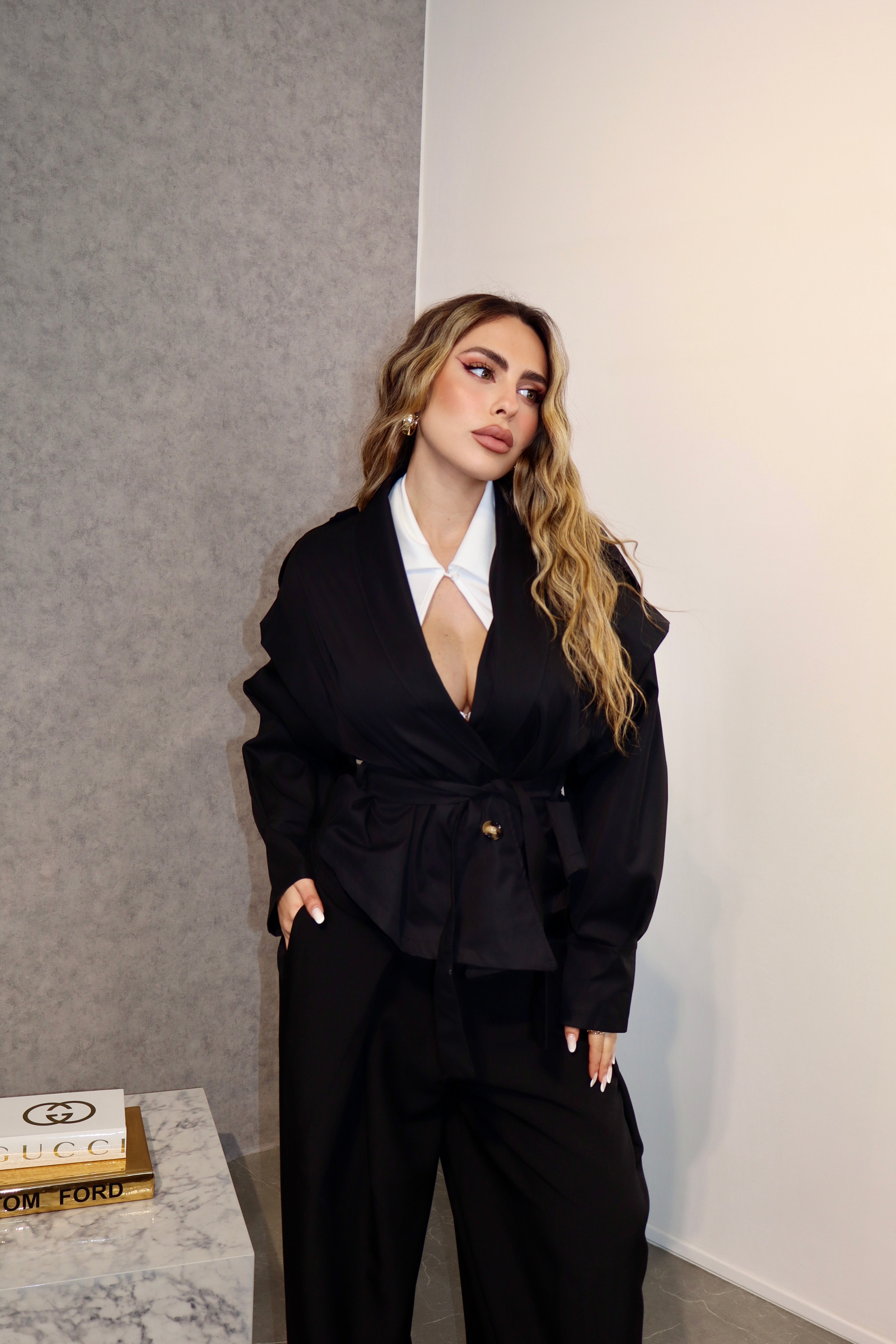 Trench Amyra Black