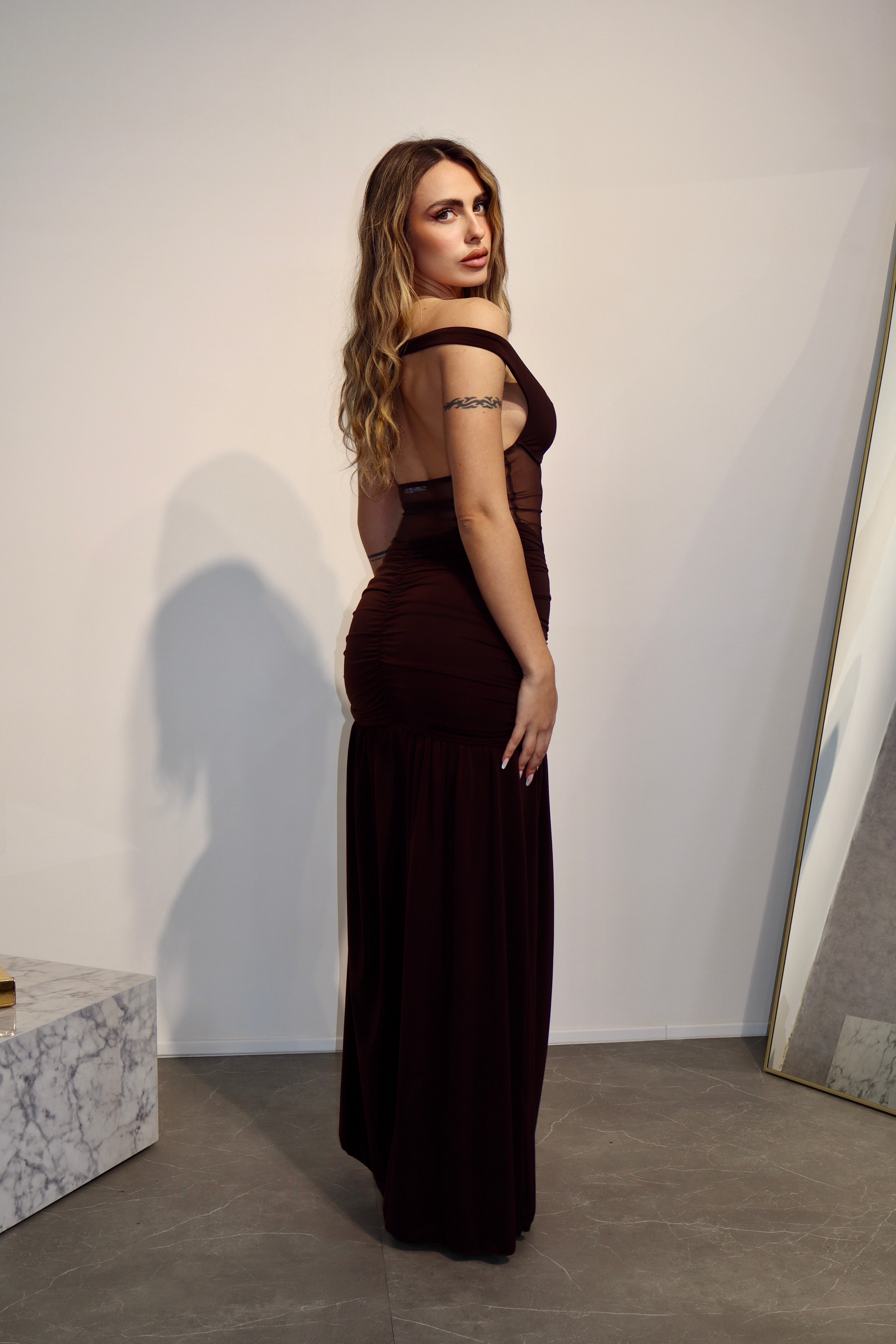 Dress Talk Brown