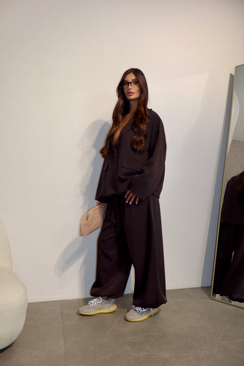 Tailleur Victoria Brown