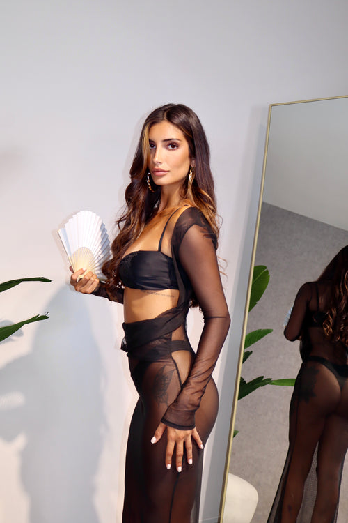 Set Beachwear Haute Black