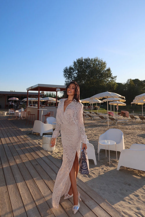 Dress Sauvage Beige