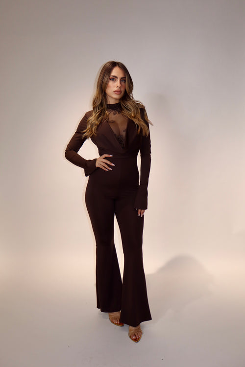 Jumpsuit Dyva Brown