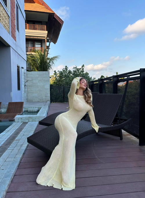 Dress Amalfi Yellow