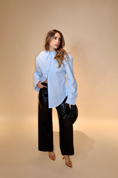 Camicia Rhea Celeste