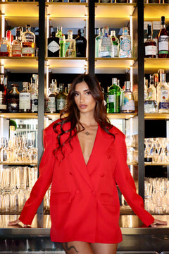 Maxi Blazer Penelope Red