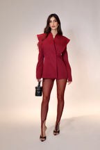 Blazer Eudra Bordeaux