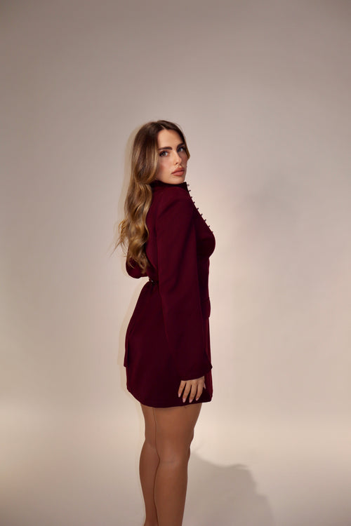 Dress Lola Bordeaux