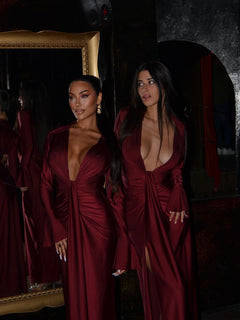 Dress Ylenia Bordeaux