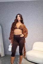 Leggings Bea Brown