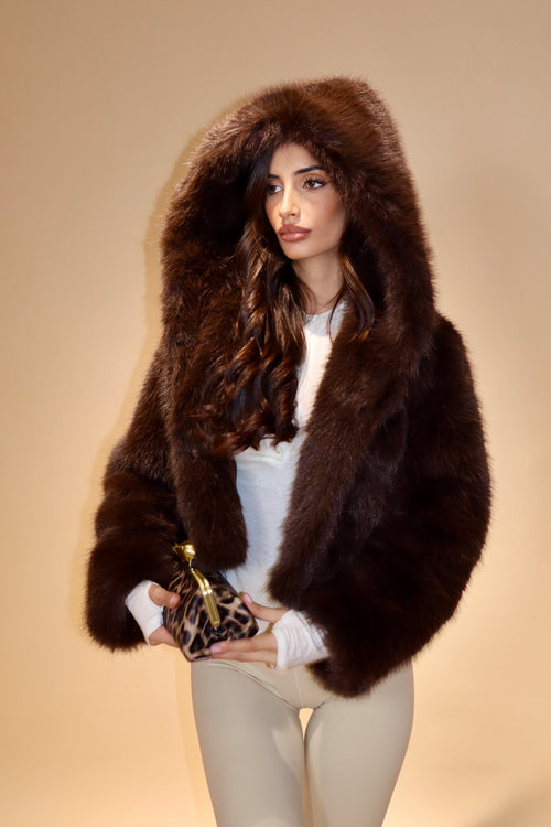 Ecofur Crop Ice Brown