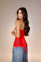 Corpetto Paris Red