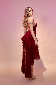 Dress Penelope Bordeaux