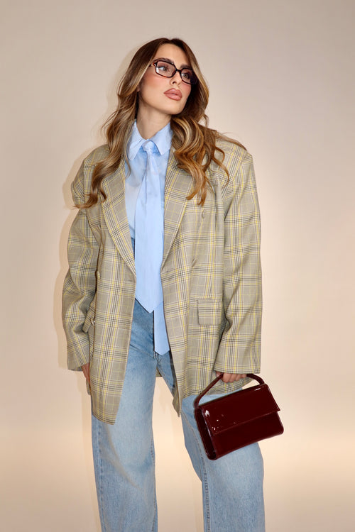 Maxi Blazer Manchester Yellow