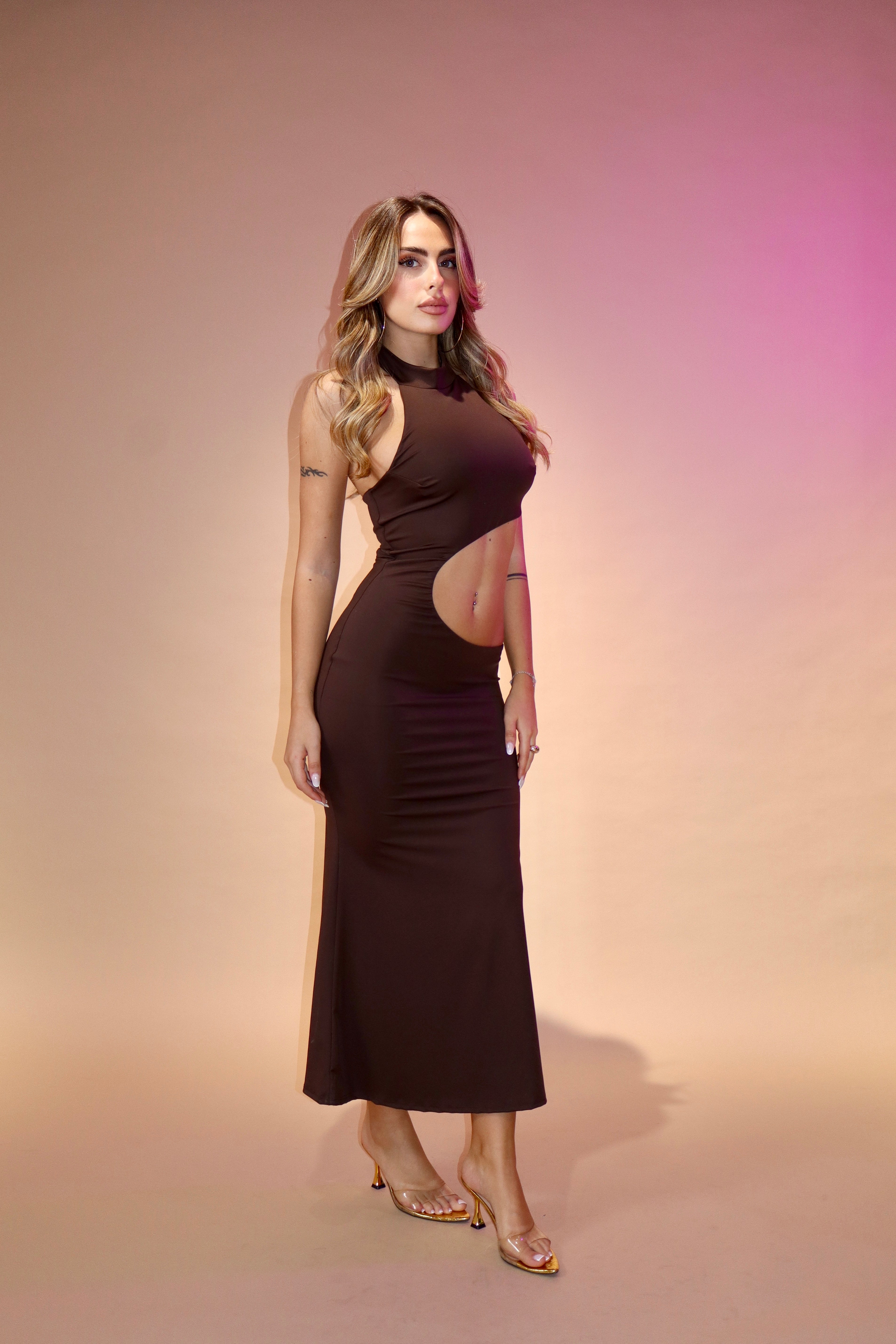 Dress Destiny Brown