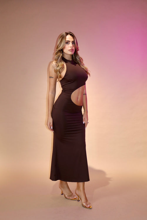 Dress Destiny Brown