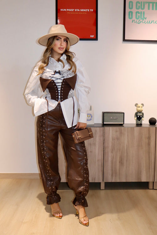 Pantalone Katrine Brown