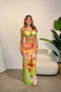 Dress Tropical Green