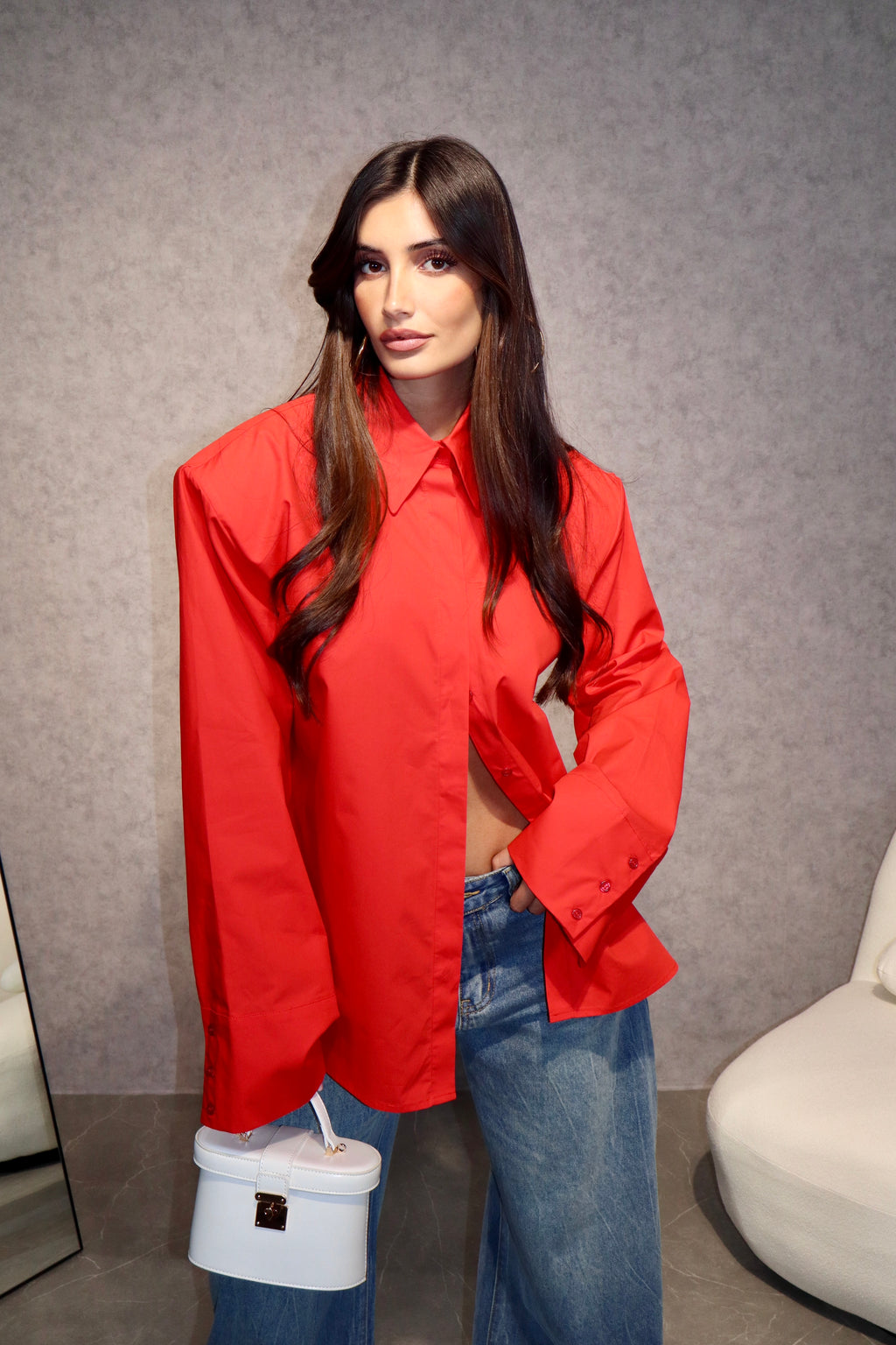 Camicia Sonya Red