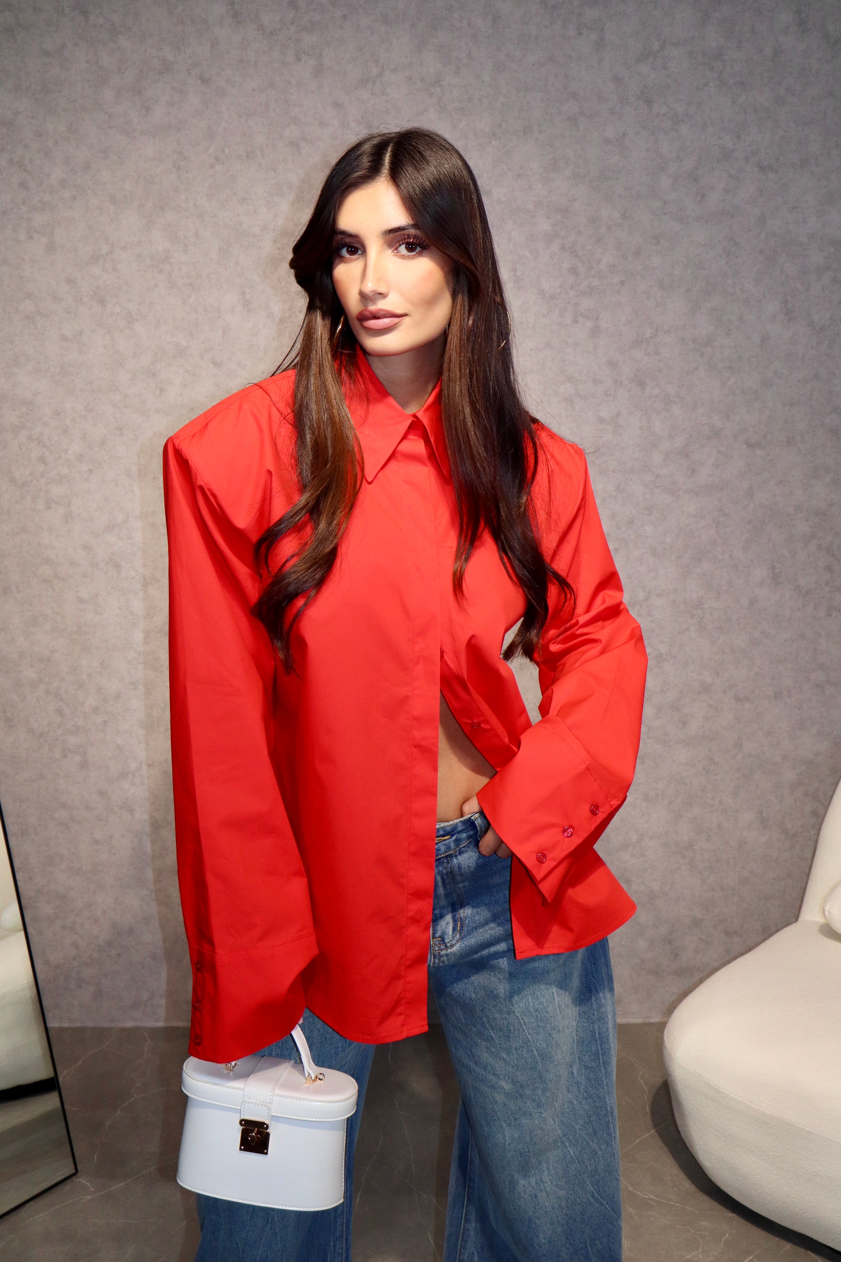 Camicia Sonya Red