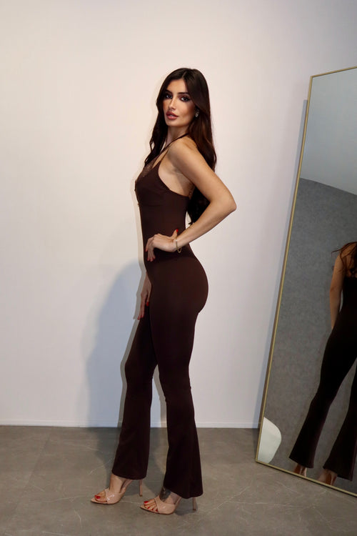 Jumpsuit Irmina Brown