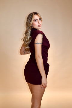 Dress Eva 2.0 Bordeaux