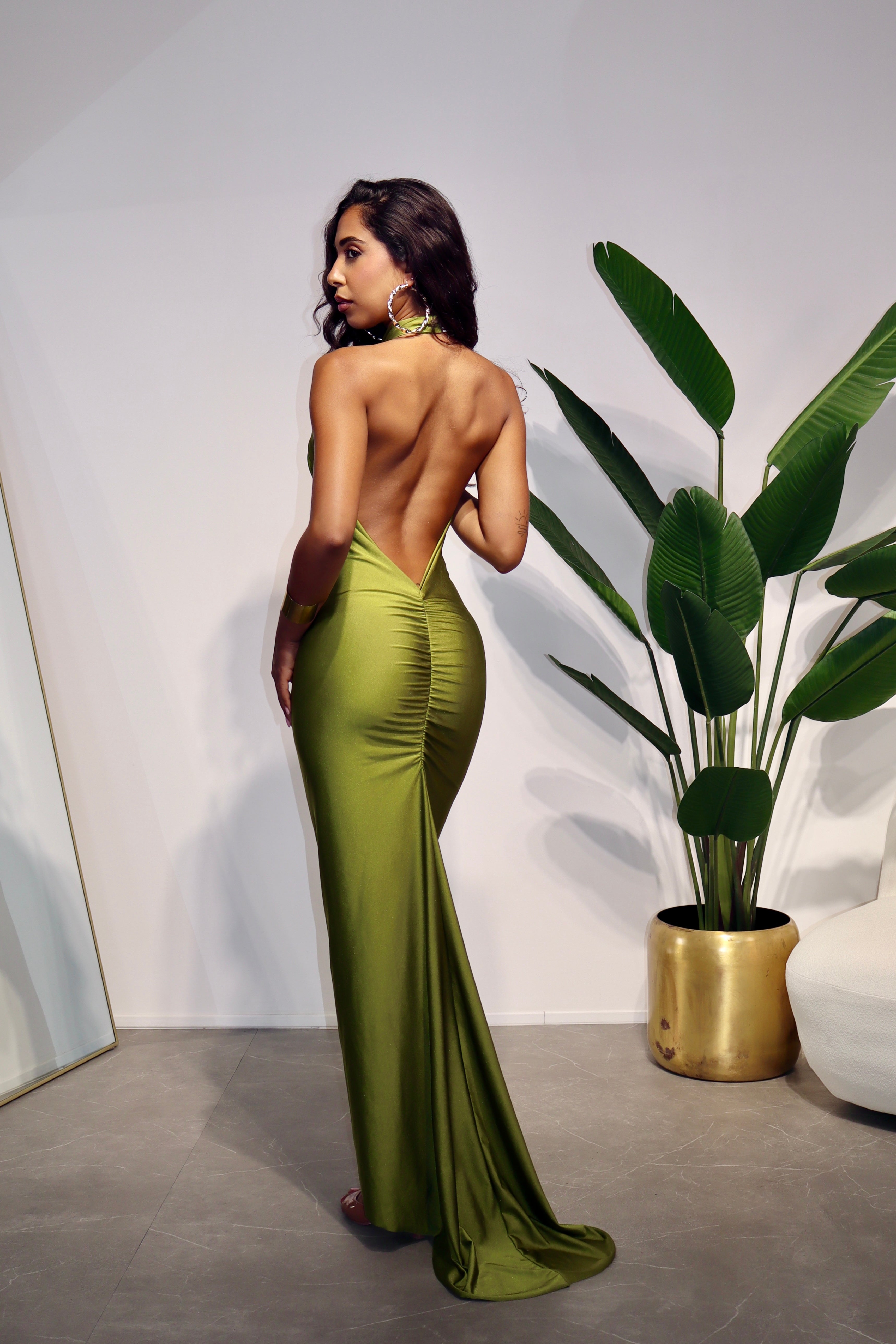 Long Dress Viktoria Verde