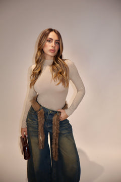 Maglia Cashmere Beige