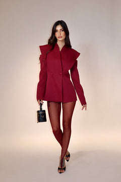 Blazer Eudra Bordeaux